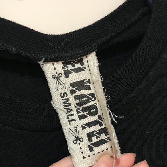 💕El Kartel💕one-of-kind tongue sweatshirt 👅 - Picture 5 of 5